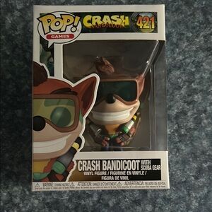Pop! Games Crash Bandicoot with Scuba Gear